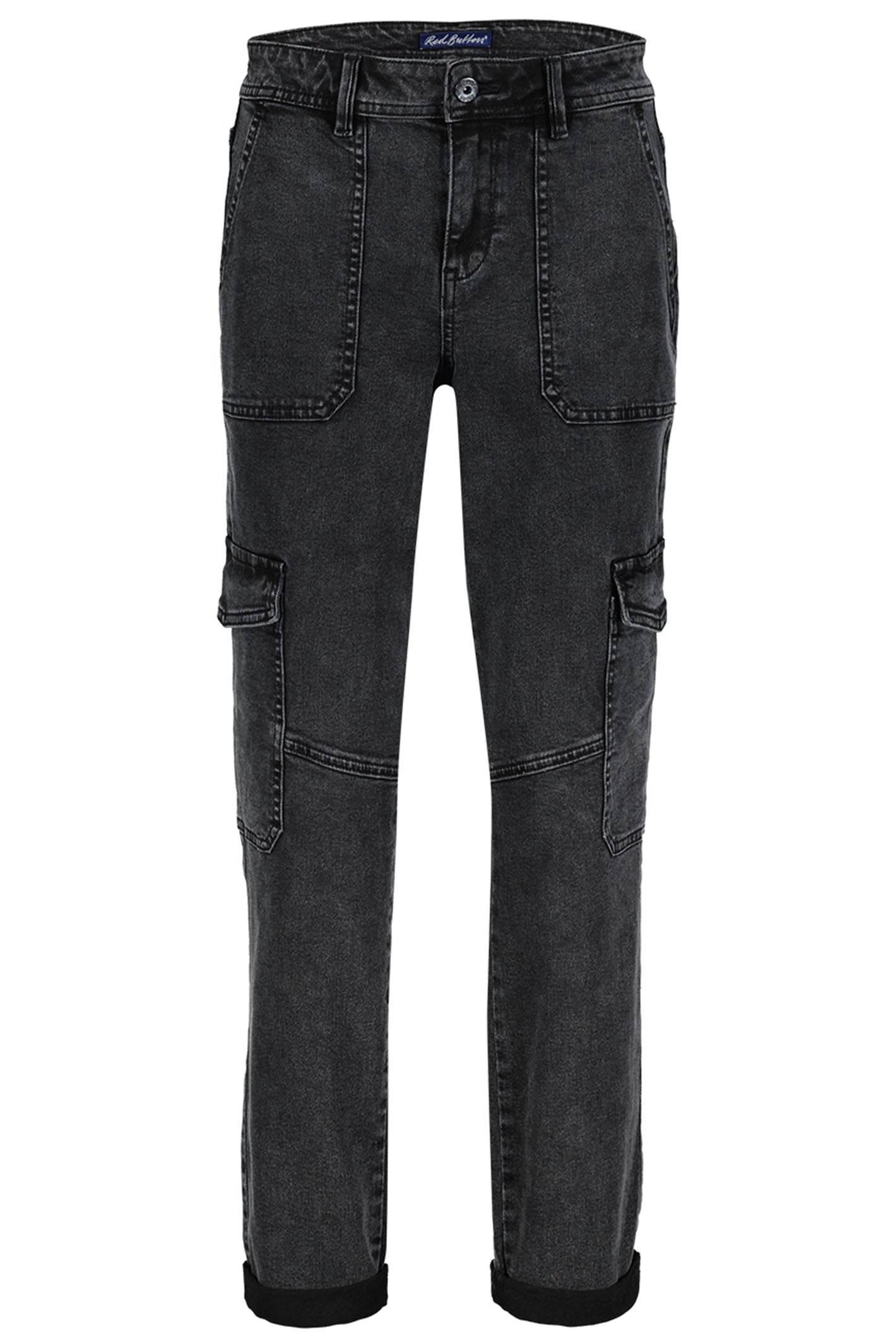 Black cargo shops jeans