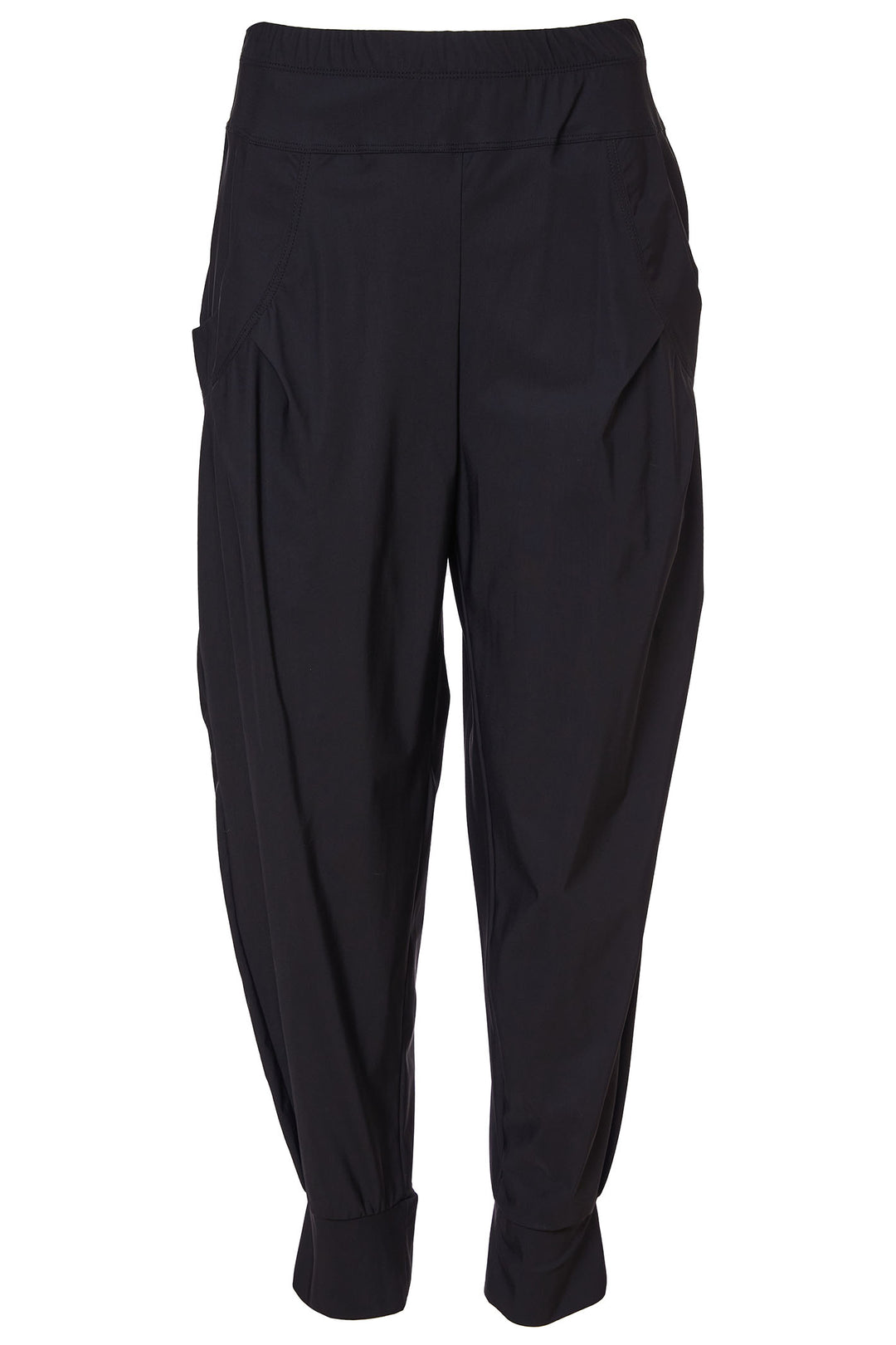 Naya Cuff Trousers Black NAW24101 - Olivia Grace Fashion