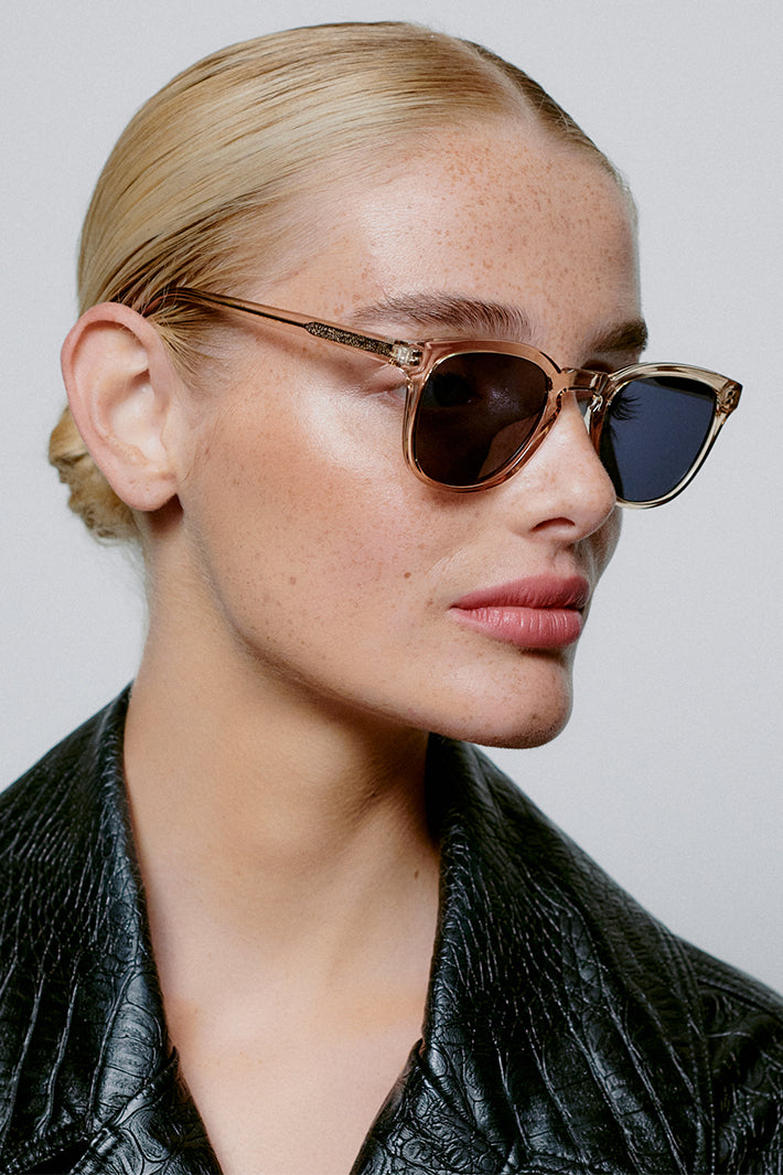 A.Kjaerbede Bate KL1910 Champagne Sunglasses - Olivia Grace Fashion