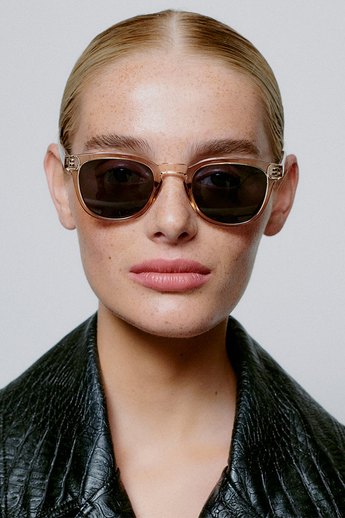 A.Kjaerbede Bate KL1910 Champagne Sunglasses - Olivia Grace Fashion