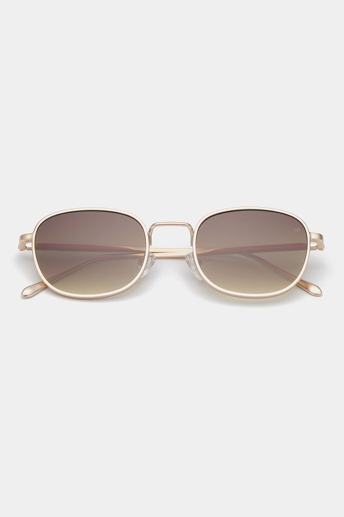 A.Kjaerbede Hello KL2505 Matt Gold Sunglasses - Olivia Grace Fashion