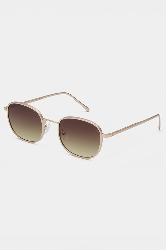 A.Kjaerbede Hello KL2505 Matt Gold Sunglasses - Olivia Grace Fashion