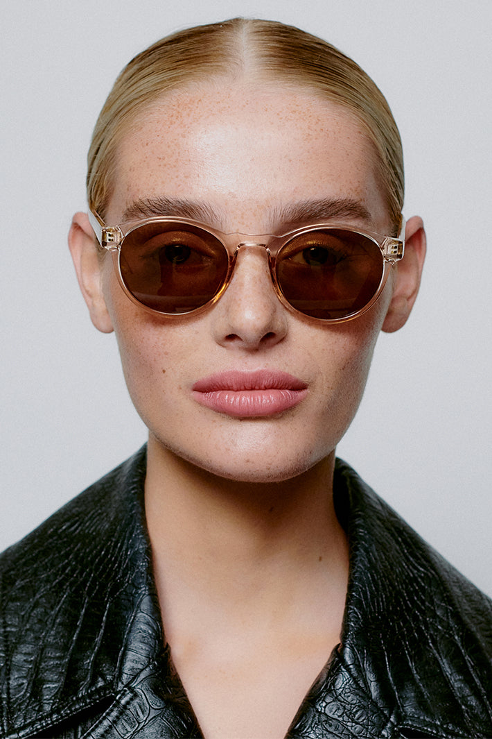 A.Kjaerbede MARVIN KL1708 Champagne Sunglasses - Olivia Grace Fashion