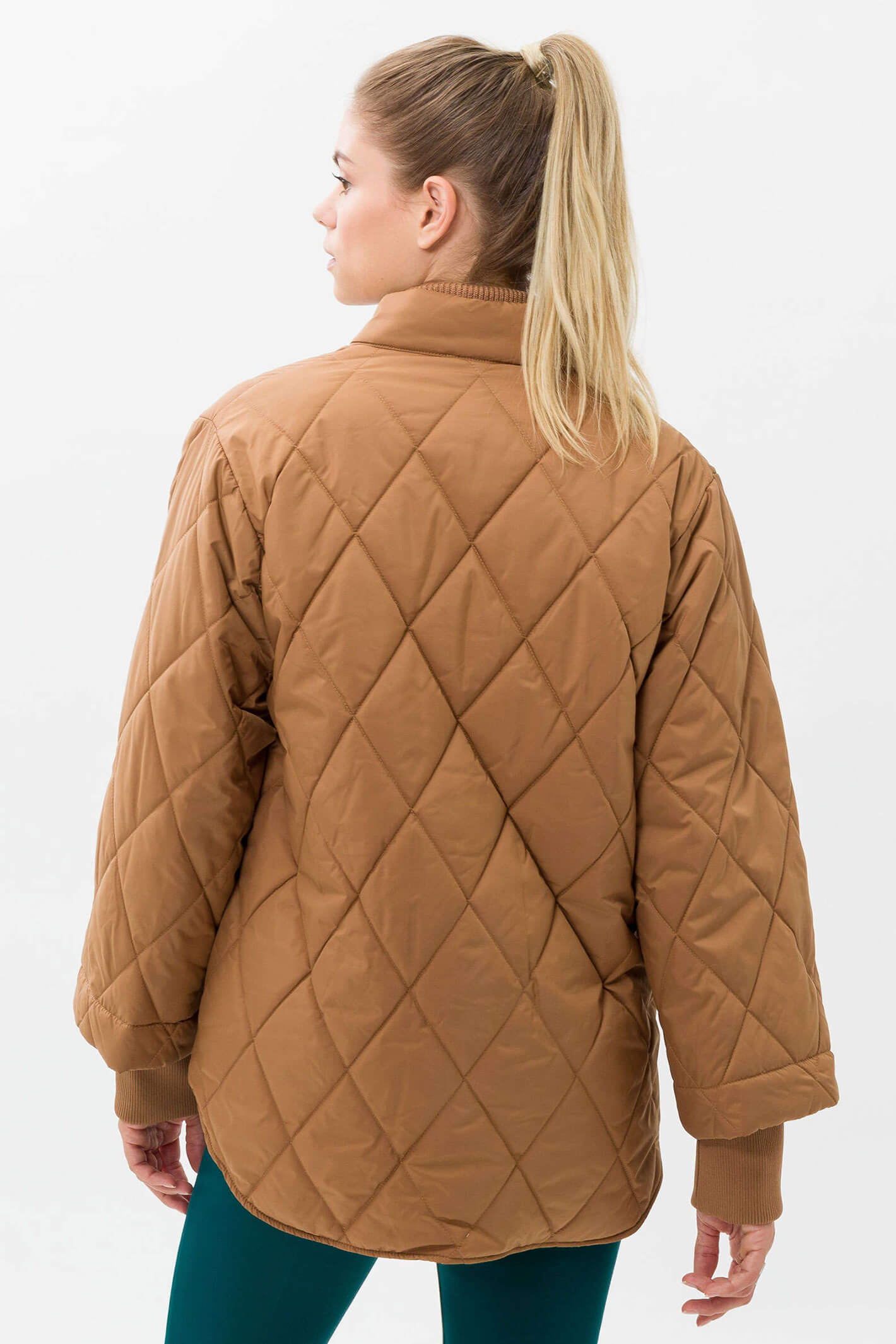 Brax Osaka 93-6378 95982740 56 Vikunja Brown Quilted Jacket