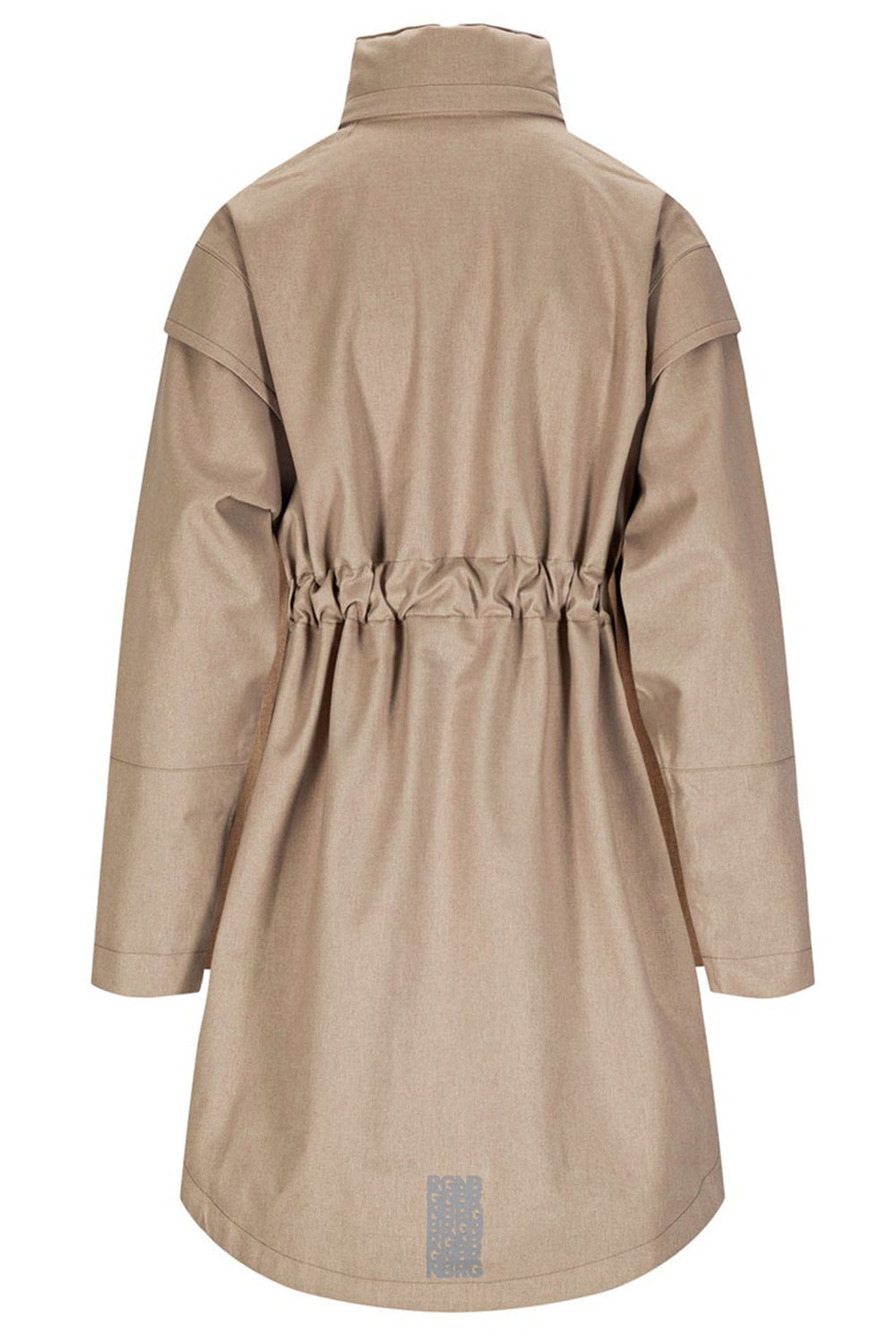 BRGN Monsun Coat Taupe Waterproof 15032R2 141 - Olivia Grace Fashion