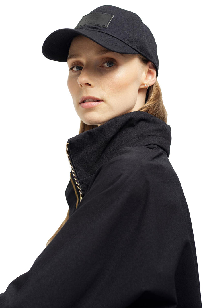 BRGN Solregn Baseball Cap New Black 37001R2 095 - Olivia Grace Fashion