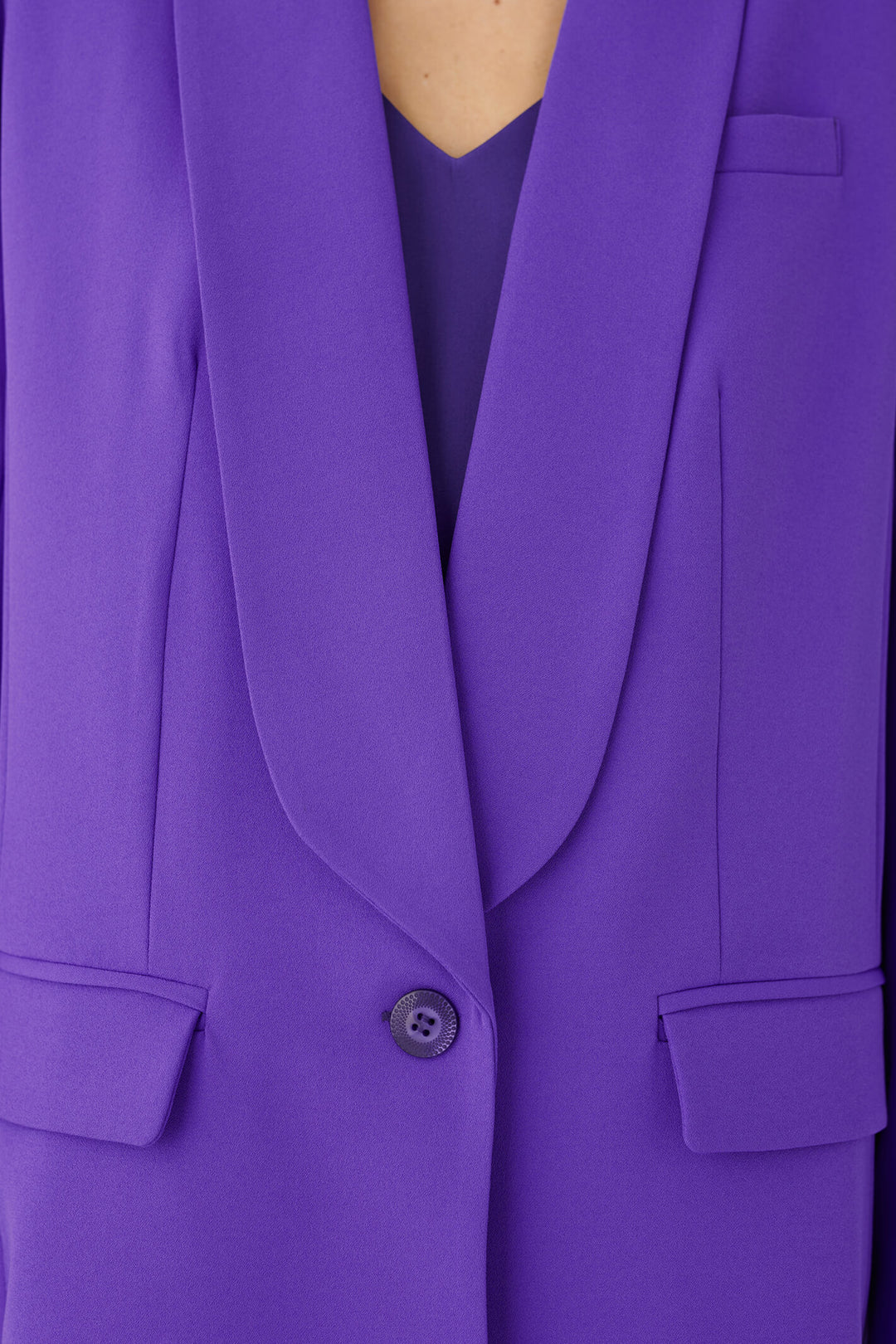 Dea Kudibal 0820723 Elinor Electric Purple Blazer Jacket