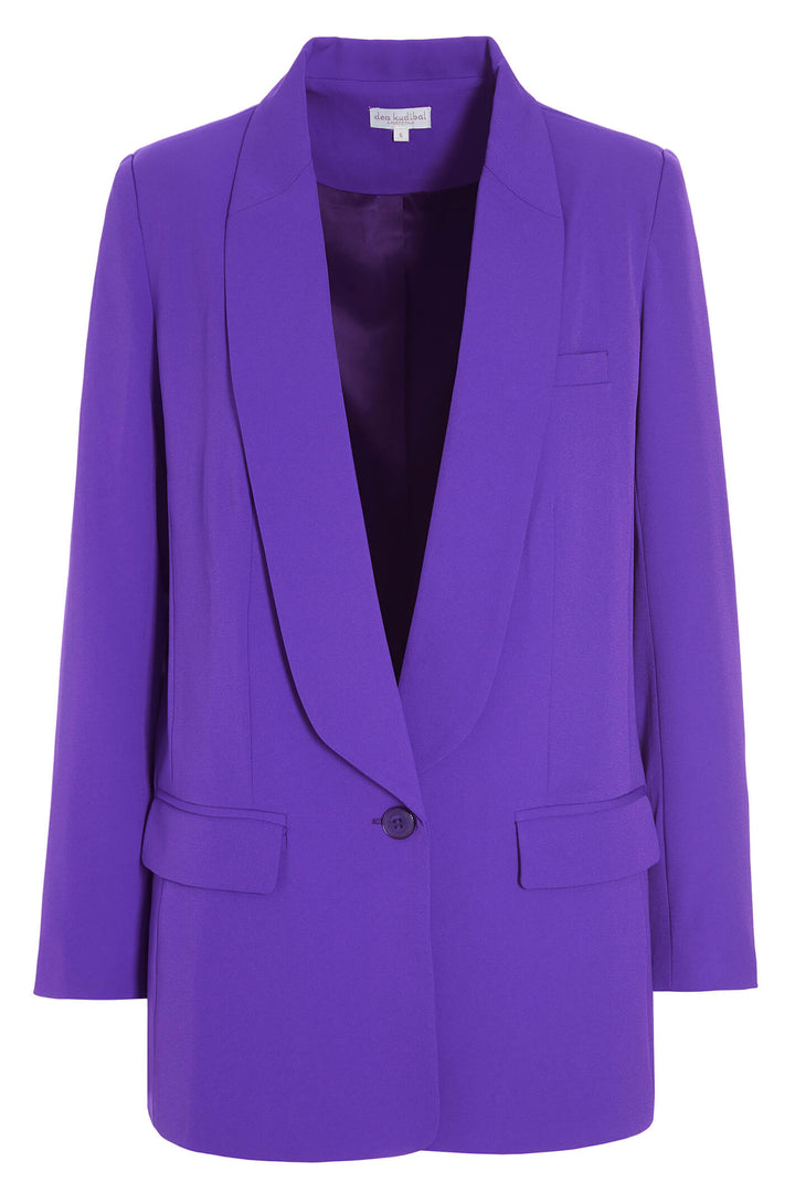 Dea Kudibal 0820723 Elinor Electric Purple Blazer Jacket