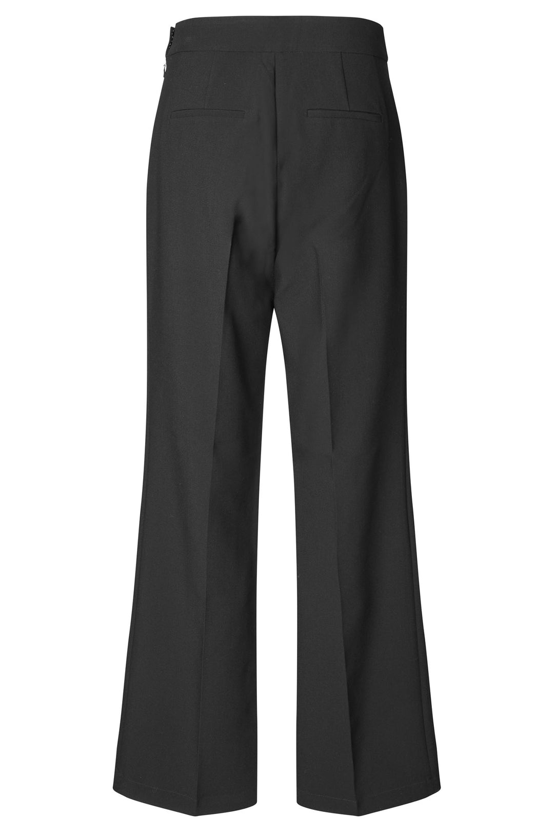 Dea Kudibal Isobeldea Trousers Black Button Detail 0990724 1000 - Olivia Grace Fashion