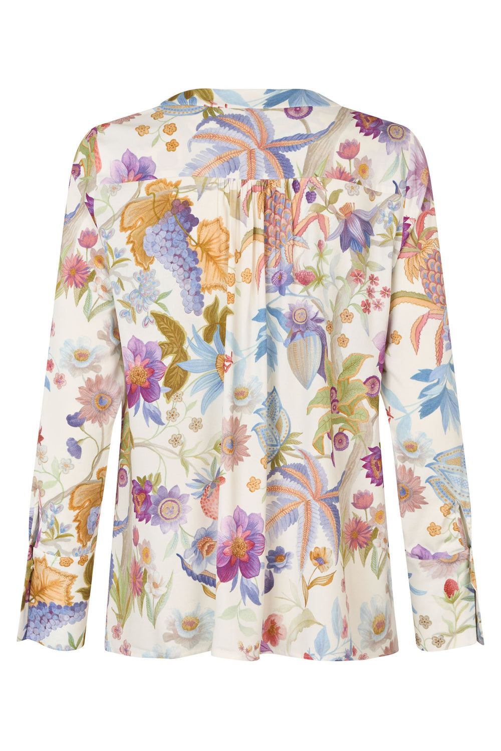 Dea Kudibal JenniferDEA EV Blouse With High Cuffs Flowertree Print 0840425 5865 - Olivia Grace Fashion