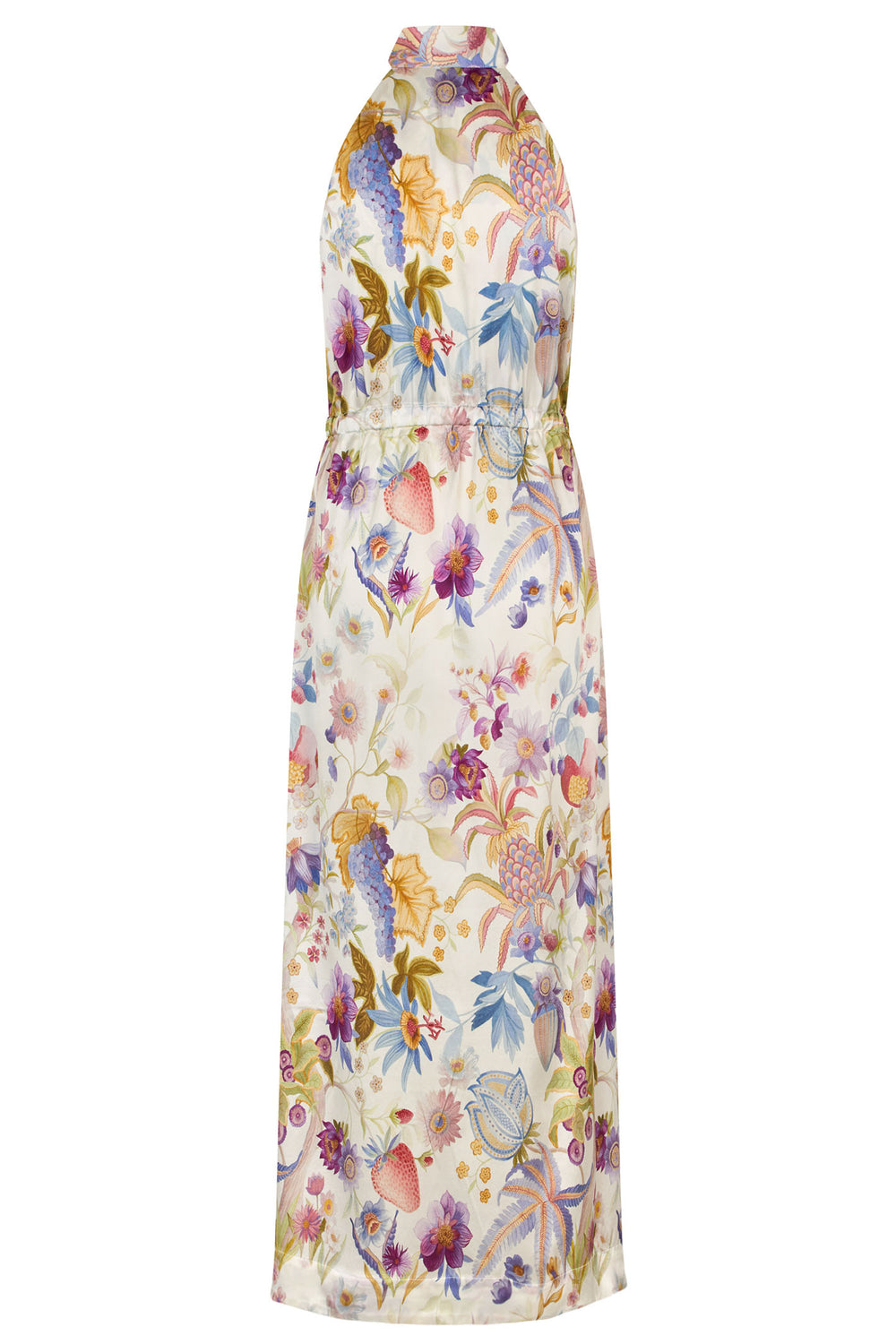 Dea Kudibal NattieDEA Silk Halter Neck Dress Flowertree Print 0620425 5865 - Olivia Grace Fashion