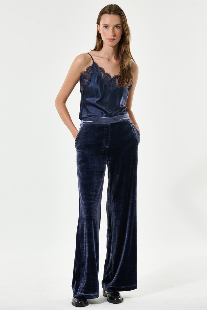 Dea Kudibal Nonadea Pull On Trousers Imperial Blue 0971024 2094 - Olivia Grace Fashion