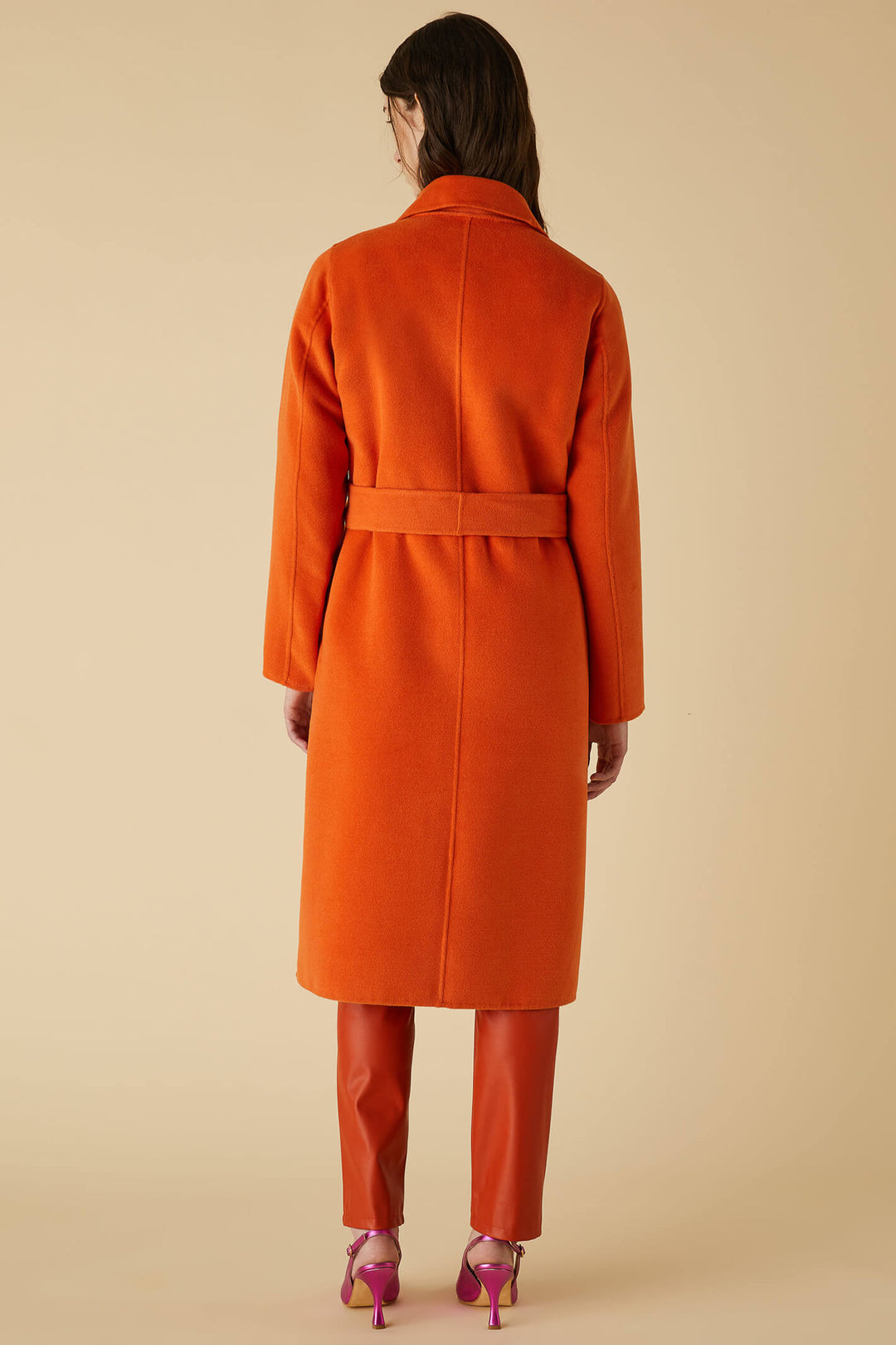 Emme Amazing 2350160339200 Orange Coat – Olivia Grace Fashion