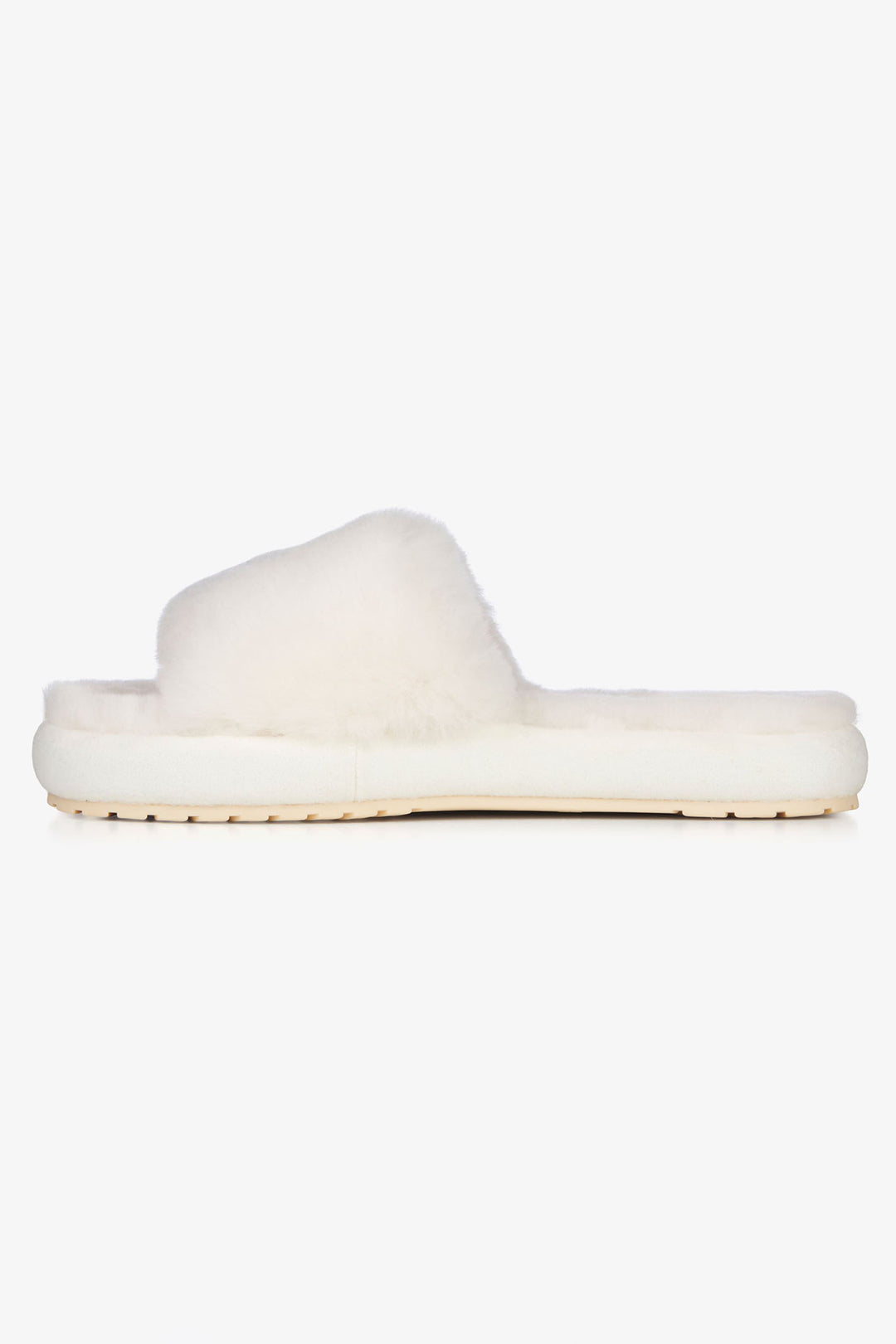 Emu Australia Slider Slipper Sheepskin Natural Off White W13088 - Olivia Grace Fashion