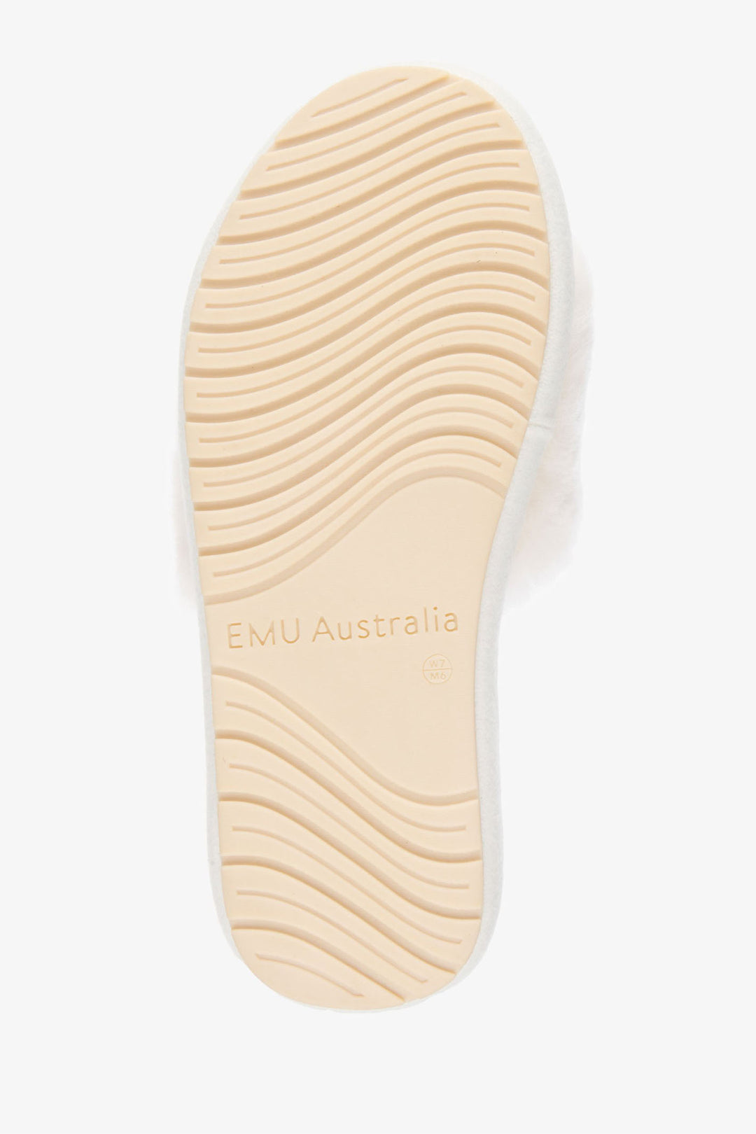 Emu Australia Slider Slipper Sheepskin Natural Off White W13088 - Olivia Grace Fashion