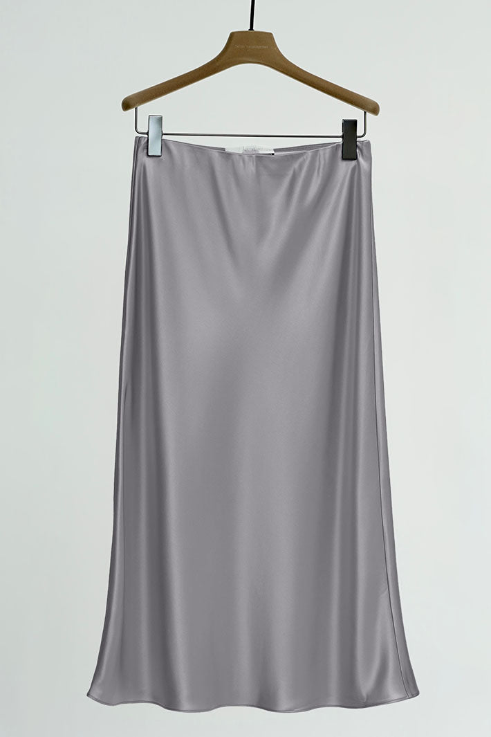 Herzen's Angelegenheit Skirt Zinc Grey 25251-6512 - Olivia Grace Fashion