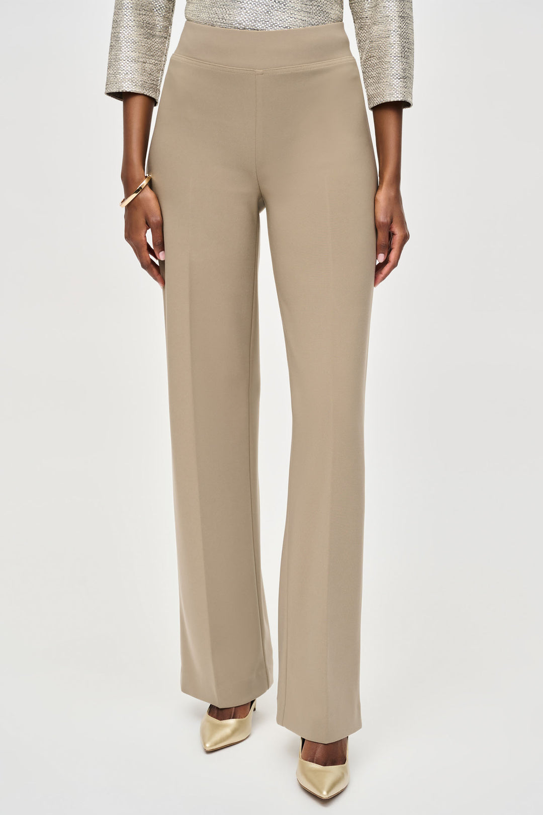 Joseph Ribkoff Pull-On Trousers Java Taupe 153088 - Olivia Grace Fashion