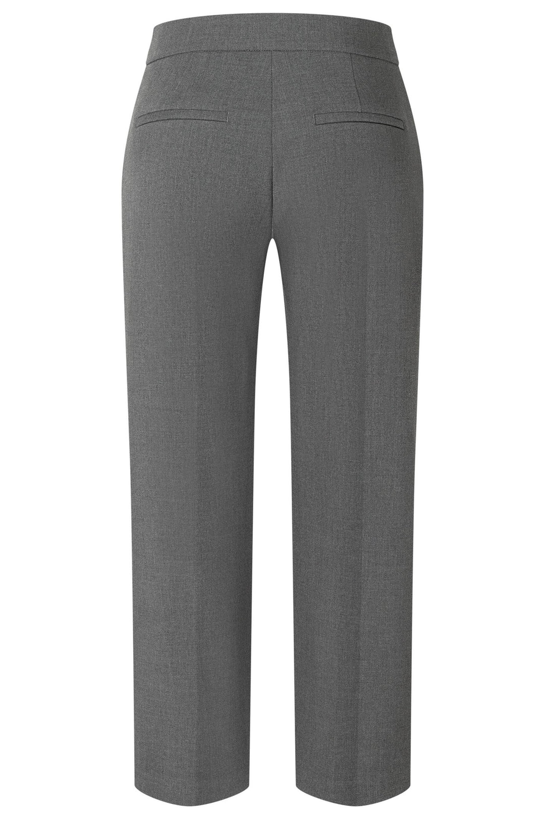 Mac 3030-00-0138 Chiara Smart 054M Silver Shadow Bi-Stretch Cropped Trousers - Olivia Grace Fashion