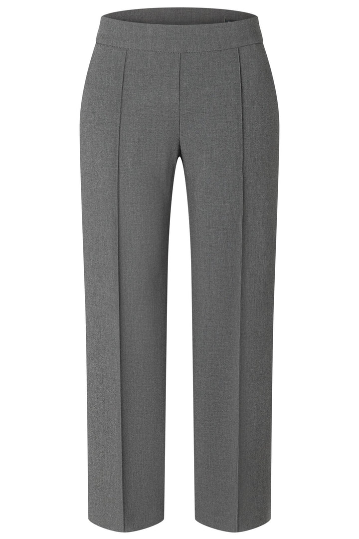 Mac 3030-00-0138 Chiara Smart 054M Silver Shadow Bi-Stretch Cropped Trousers - Olivia Grace Fashion