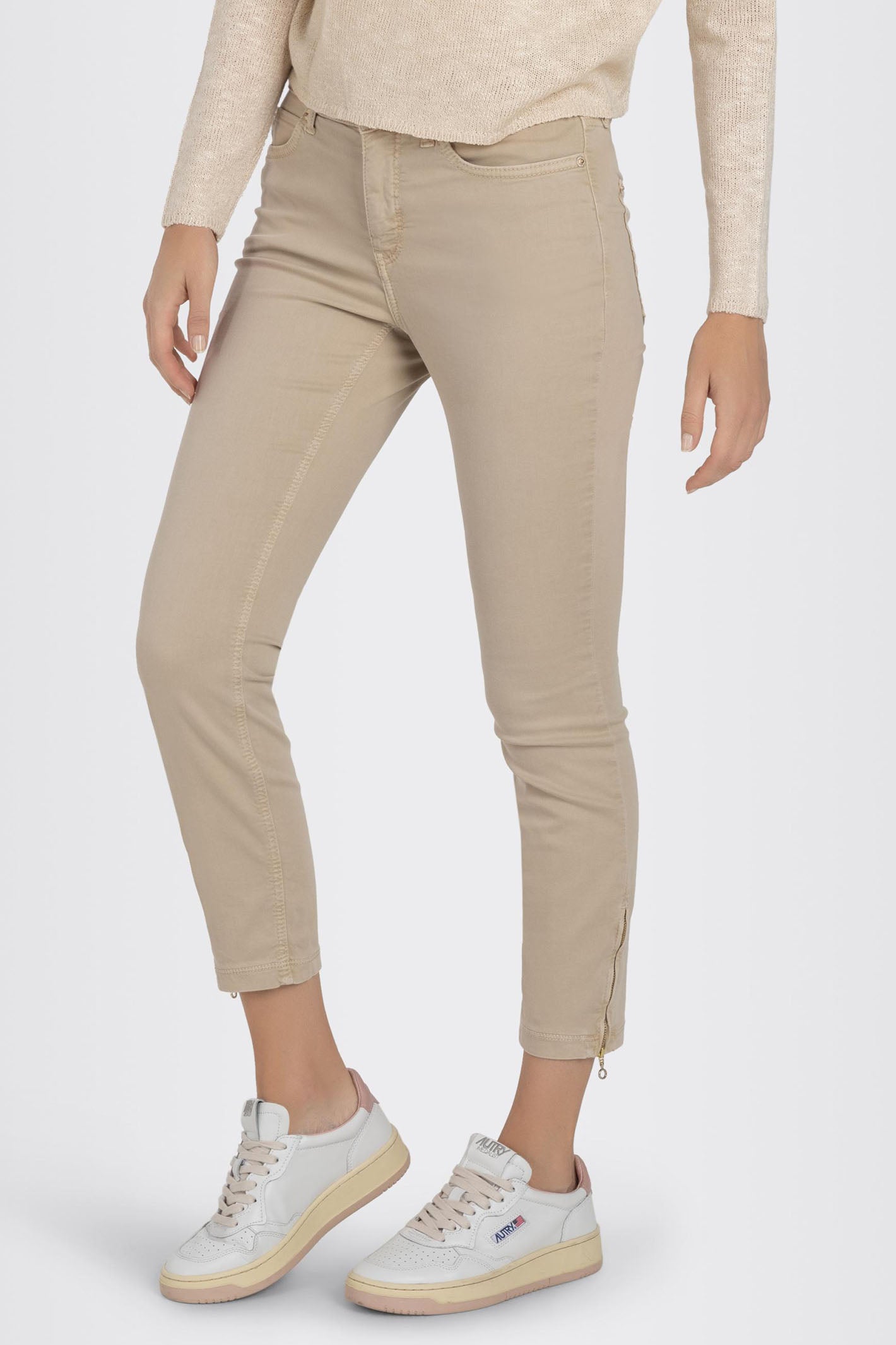 Jeans beige hot sale