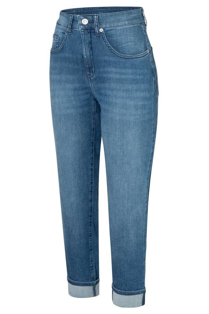 Mac Jeans Carol Mid Summer Blue Light Weight Denim 3197-90-0391L - Olivia Grace Fashion