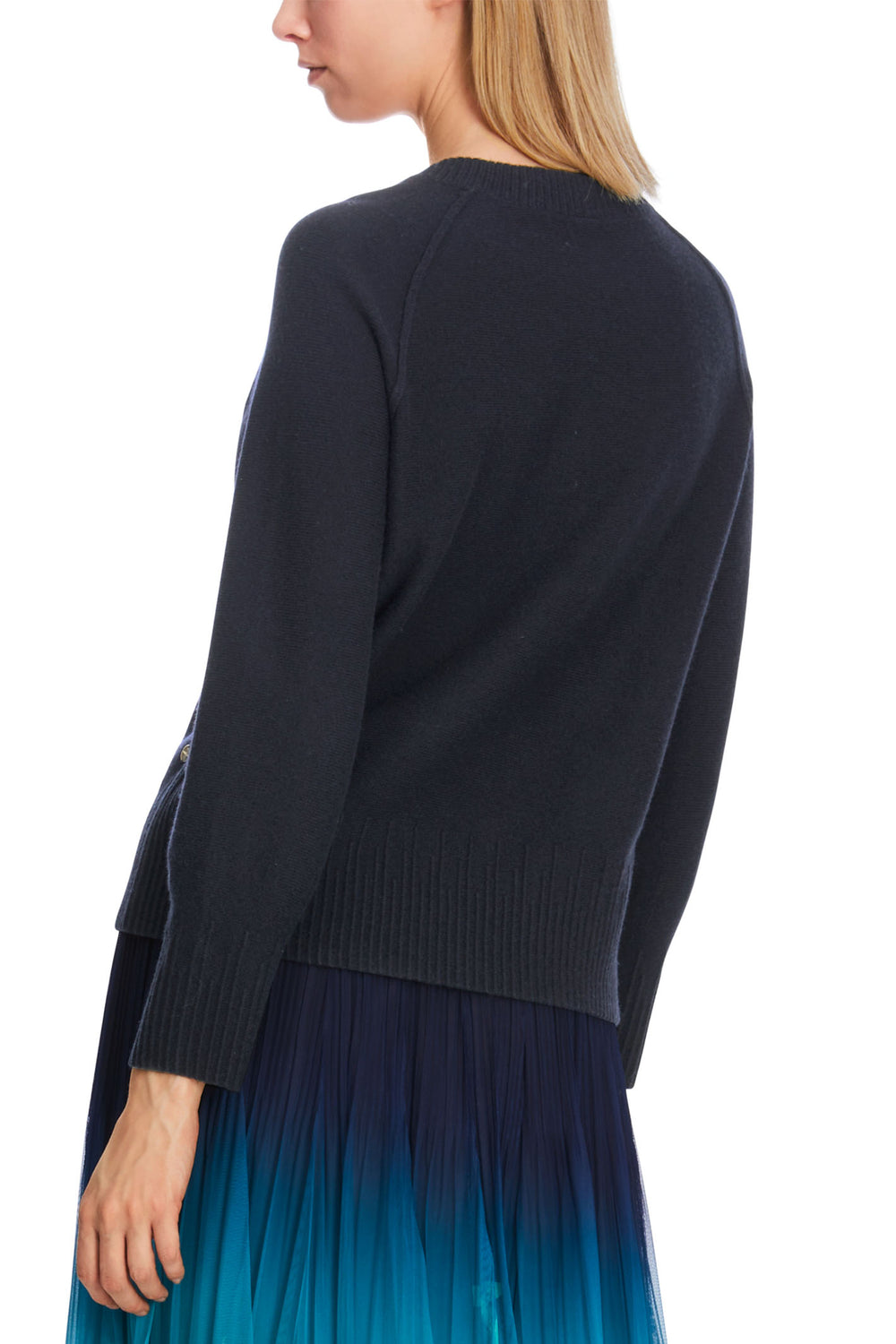 Marc Cain Collection XC 41.25 M51 395 Midnight Blue Jumper - Olivia Grace Fashion