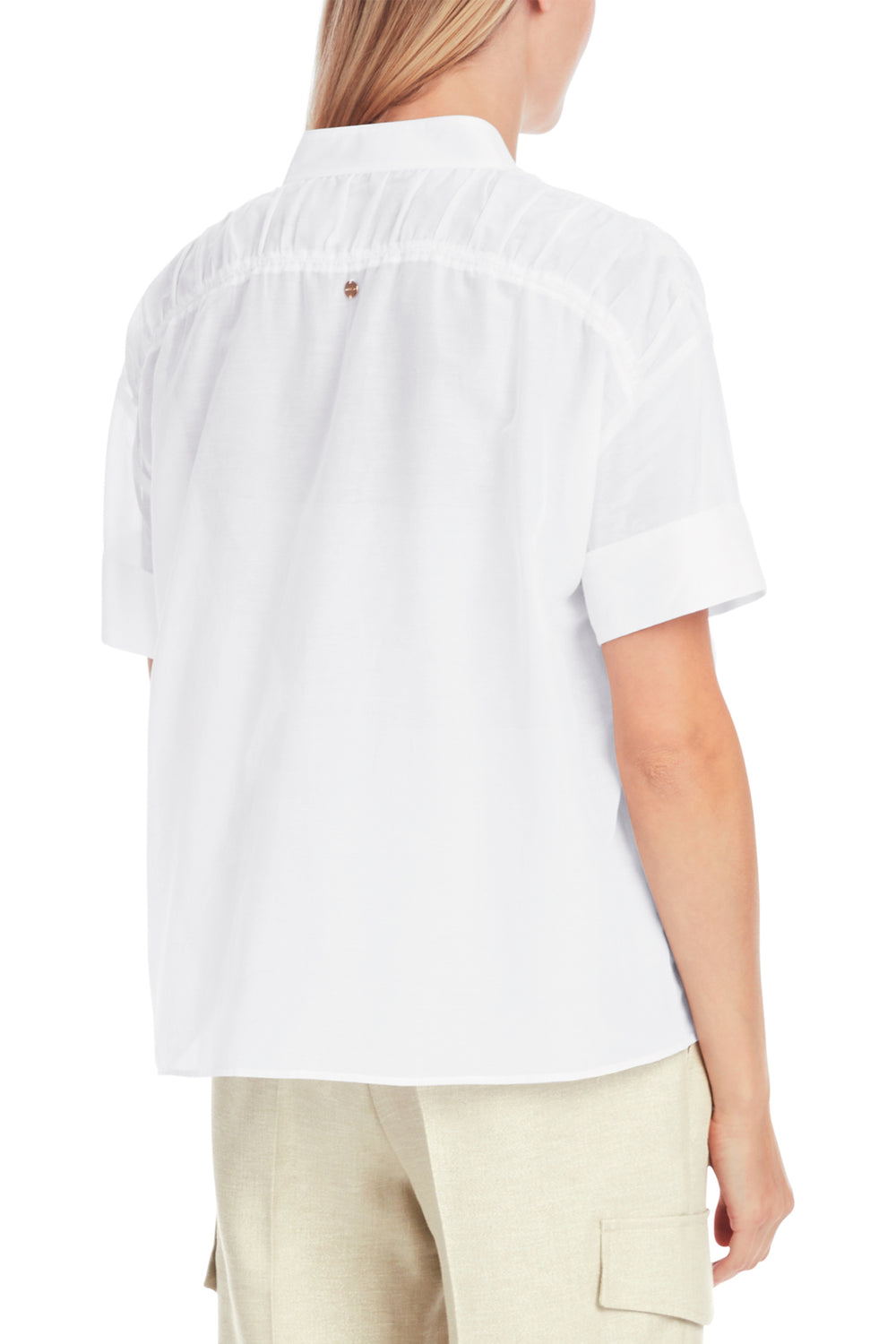 Marc Cain Collections Blouse White YC 51.40 W85 100 - Olivia Grace Fashion