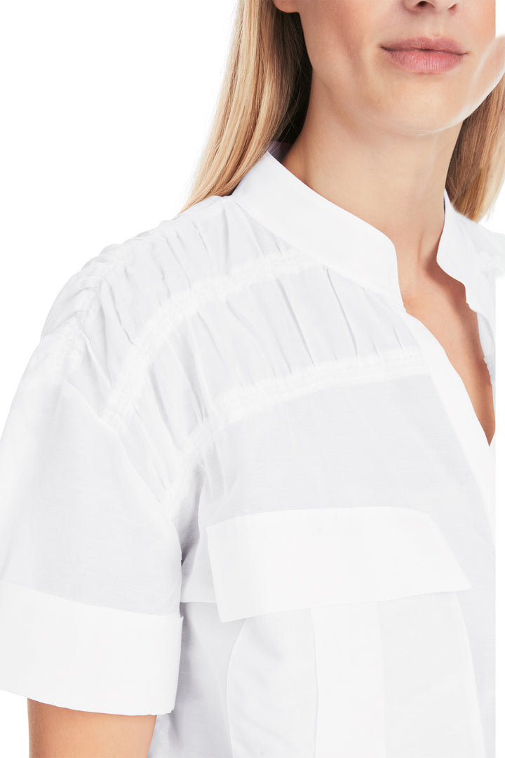 Marc Cain Collections Blouse White YC 51.40 W85 100 - Olivia Grace Fashion