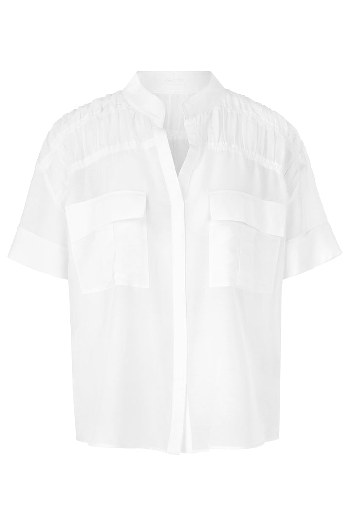 Marc Cain Collections Blouse White YC 51.40 W85 100 - Olivia Grace Fashion