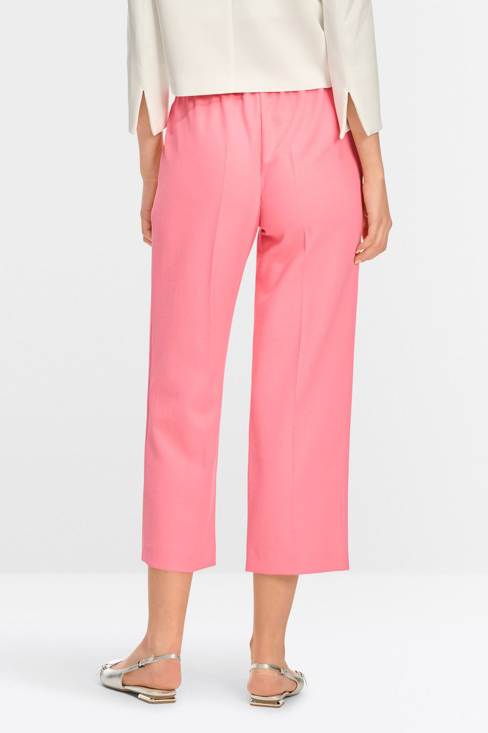 Marc Cain Collections Culotte Style Trousers Bright Candy Pink YC 81.21 W03 236 - Olivia Grace Fashions