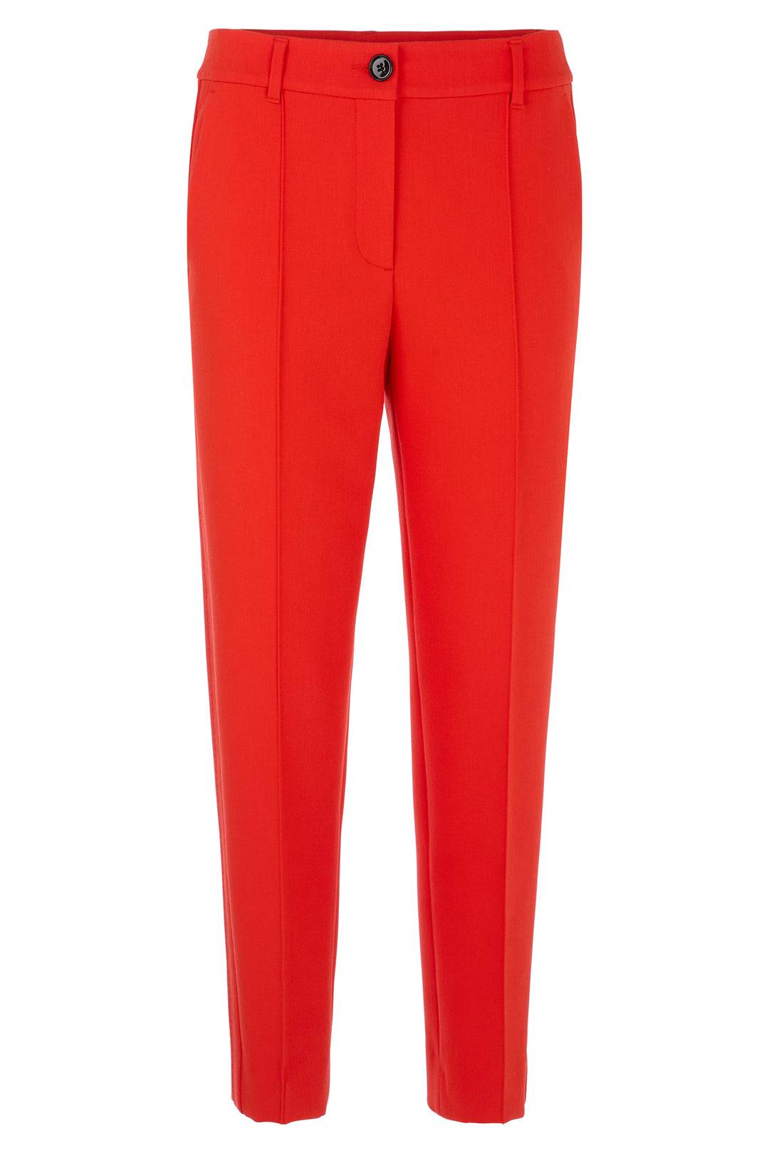 Marc Cain Collections Flame Red Crop Trousers YC 81.10 W44 - Olivia Grace Fashion