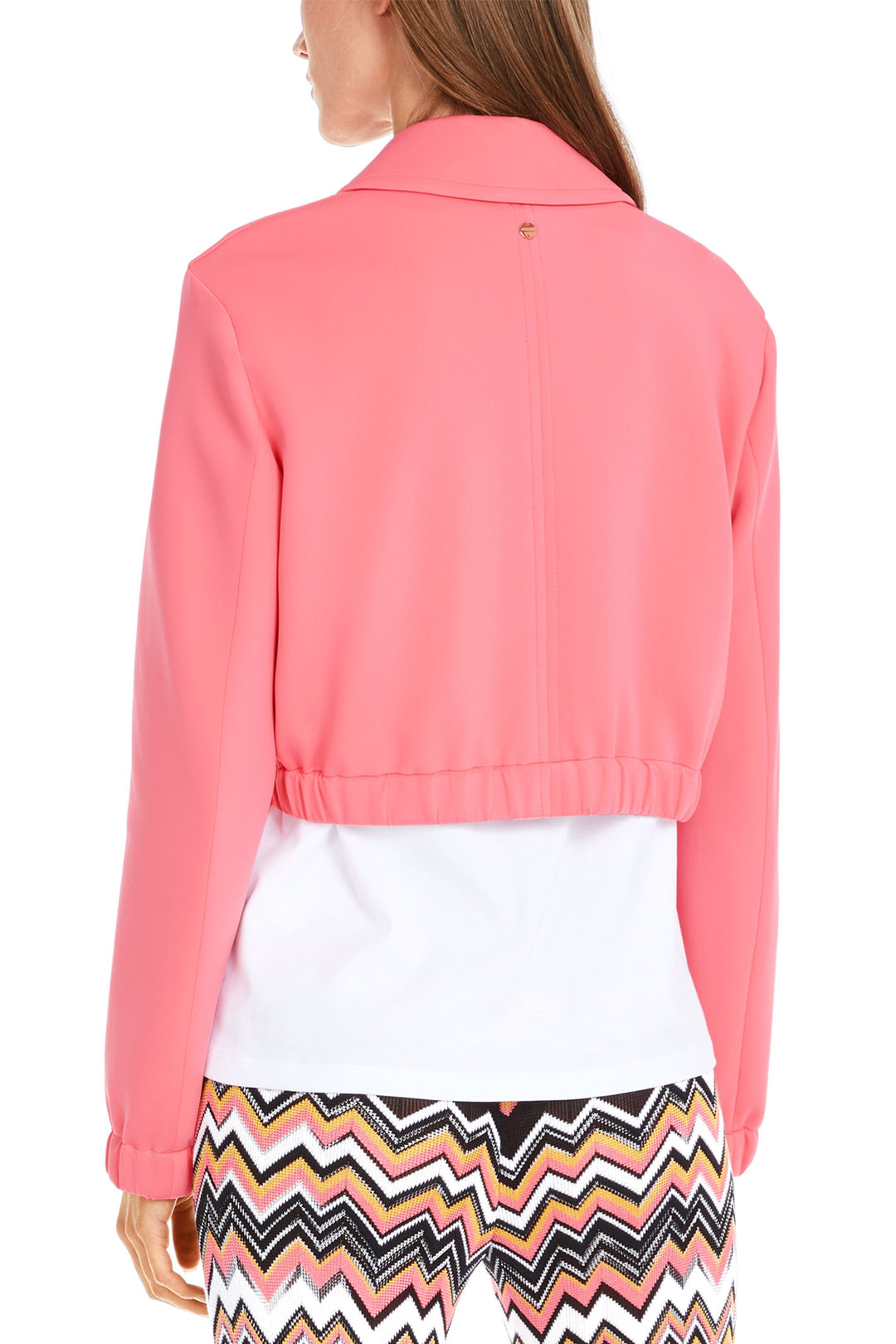 Marc Cain Collections Jean Style Jacket Bright Candy Pink YC 31.07 J23 236 - Olivia Grace Fashion