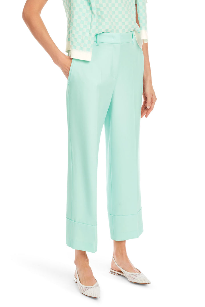 Marc Cain Collections Mint Green Andalusian Breeze Trousers YC 81.67 W77 - Olivia Grace Fashion