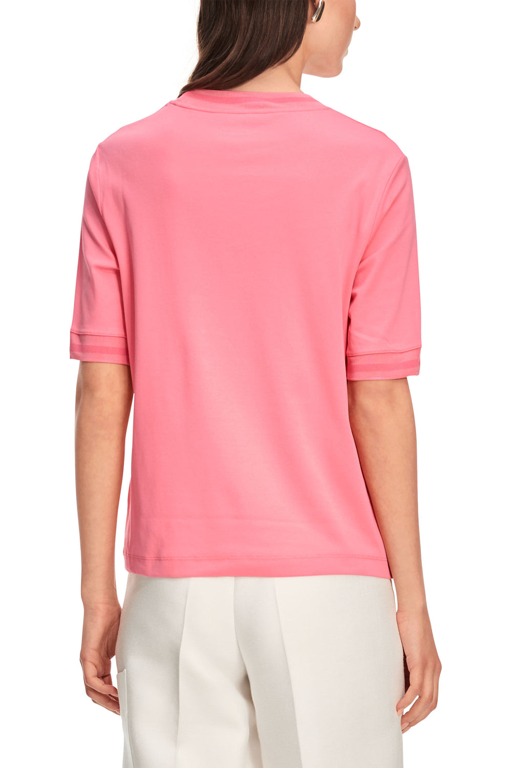 Marc Cain Collections T-Shirt Bright Candy Pink YC 48.16 J14 236 - Olivia Grace Fashion