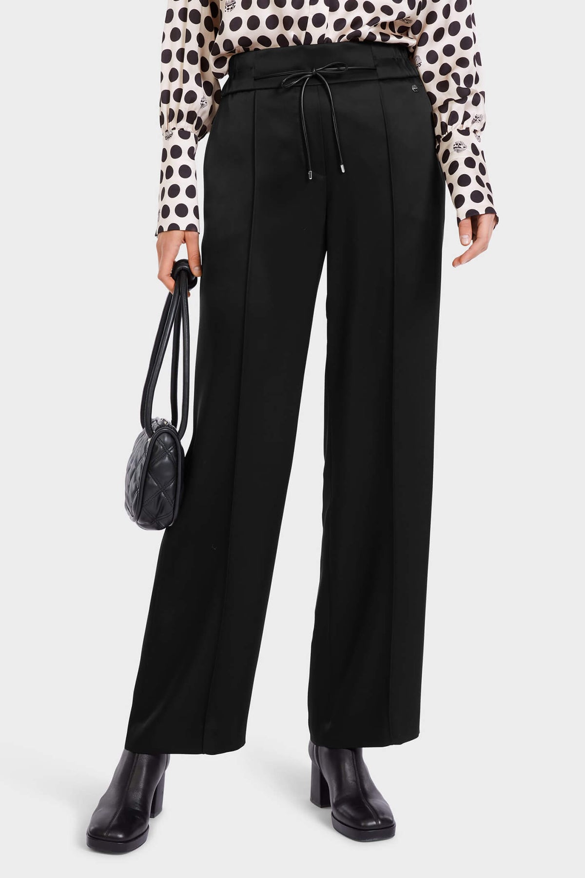 Marc Cain Collections VC 81.56 W15 Washington Black Wide Fit Trousers – Olivia  Grace Fashion