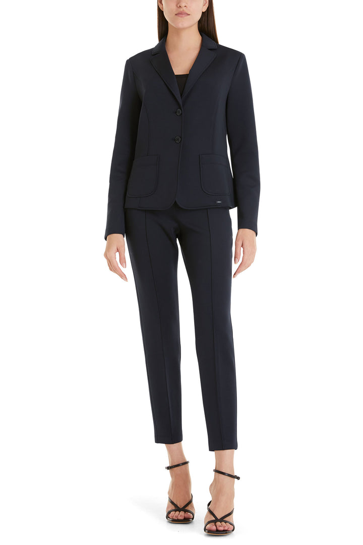 Marc Cain Essentials Jacket Midnight Blue +E 34.02 J35 395 - Olivia Grace Fashion