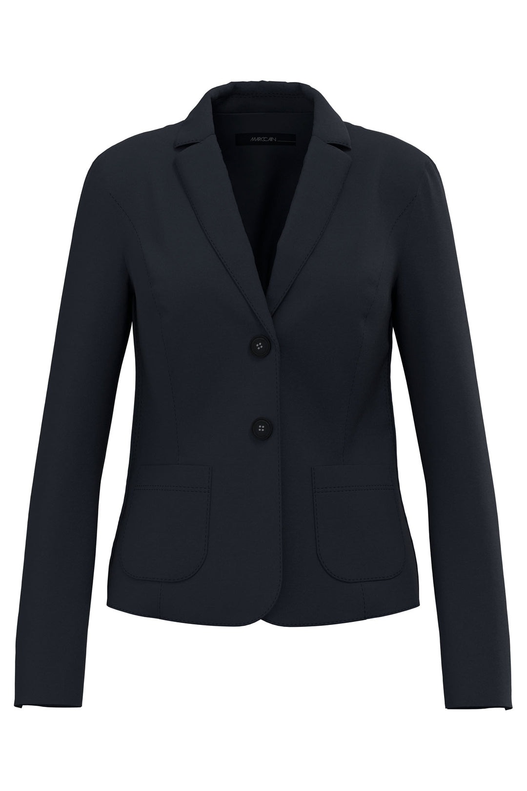 Marc Cain Essentials Jacket Midnight Blue +E 34.02 J35 395 - Olivia Grace Fashion