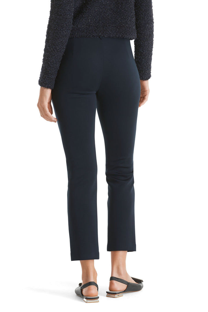 Marc Cain Pants Sydney Pencil Trousers Navy +P 81.11 J35 394