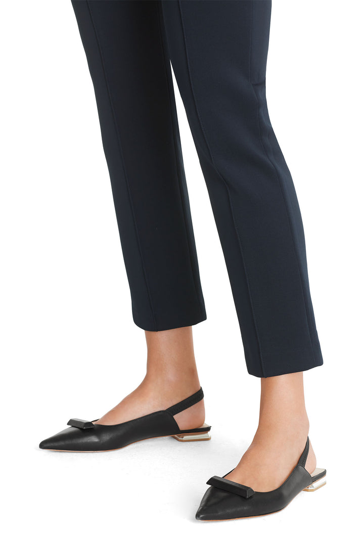 Marc Cain Pants Sydney Pencil Trousers Navy +P 81.11 J35 394