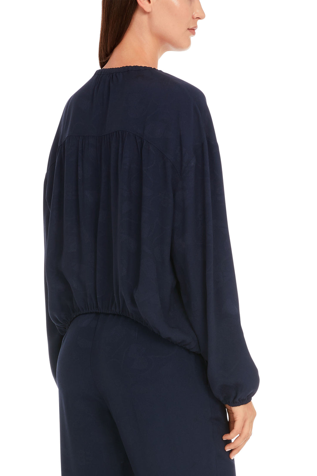 Marc Cain Sports Blouse Navy YS 51.01 W04 394 - Olivia Grace Fashion