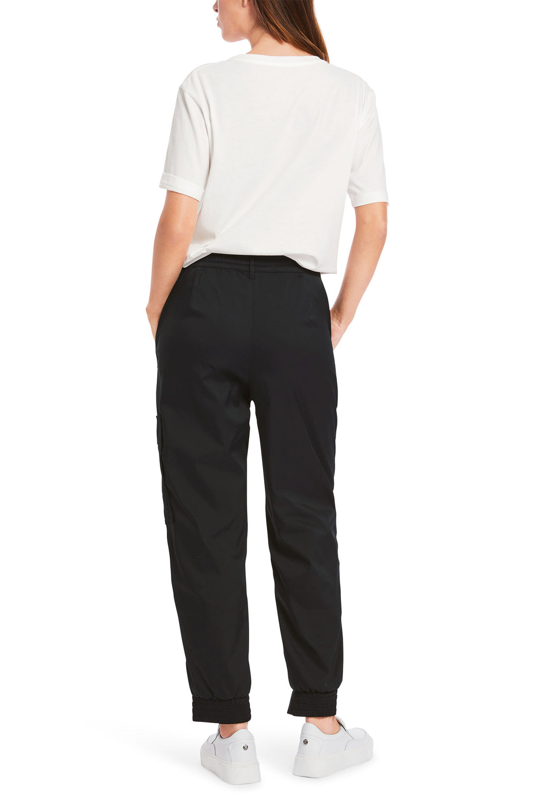 Marc Cain Sports Cargo Trousers Black XS 81.26 W05 900 - Olivia Grace Fashion