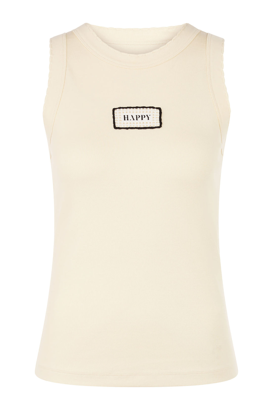 Marc Cain Sports Happy Jersey Vest Top Cream YS 61.15 J55 113 - Olivia Grace Fashion