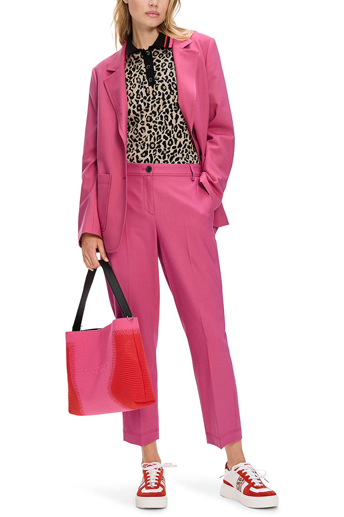 Marc Cain Sports Jacket Dragon Fruit Pink XS 34.03 W46 244 - Olivia Grace Fashion