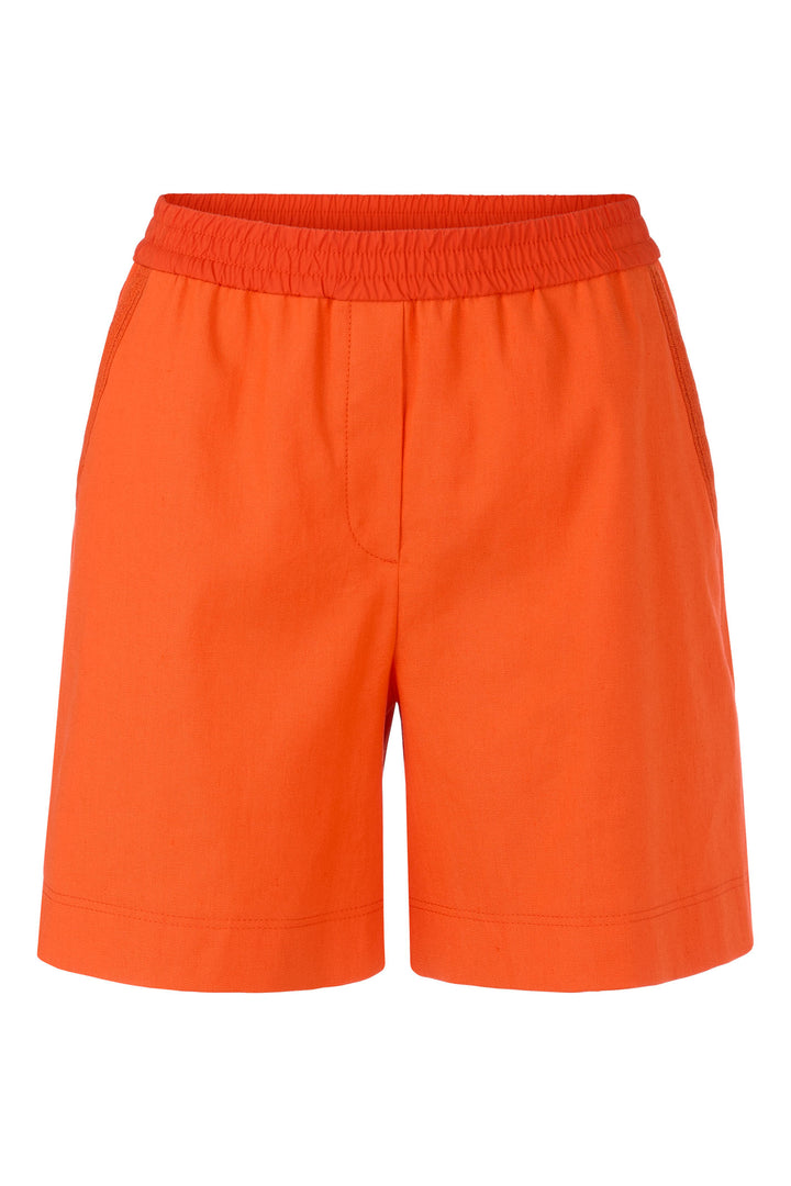 Marc Cain Sports Orange Pull-On Shorts YS 83.06 W03 483 - Olivia Grace Fashion