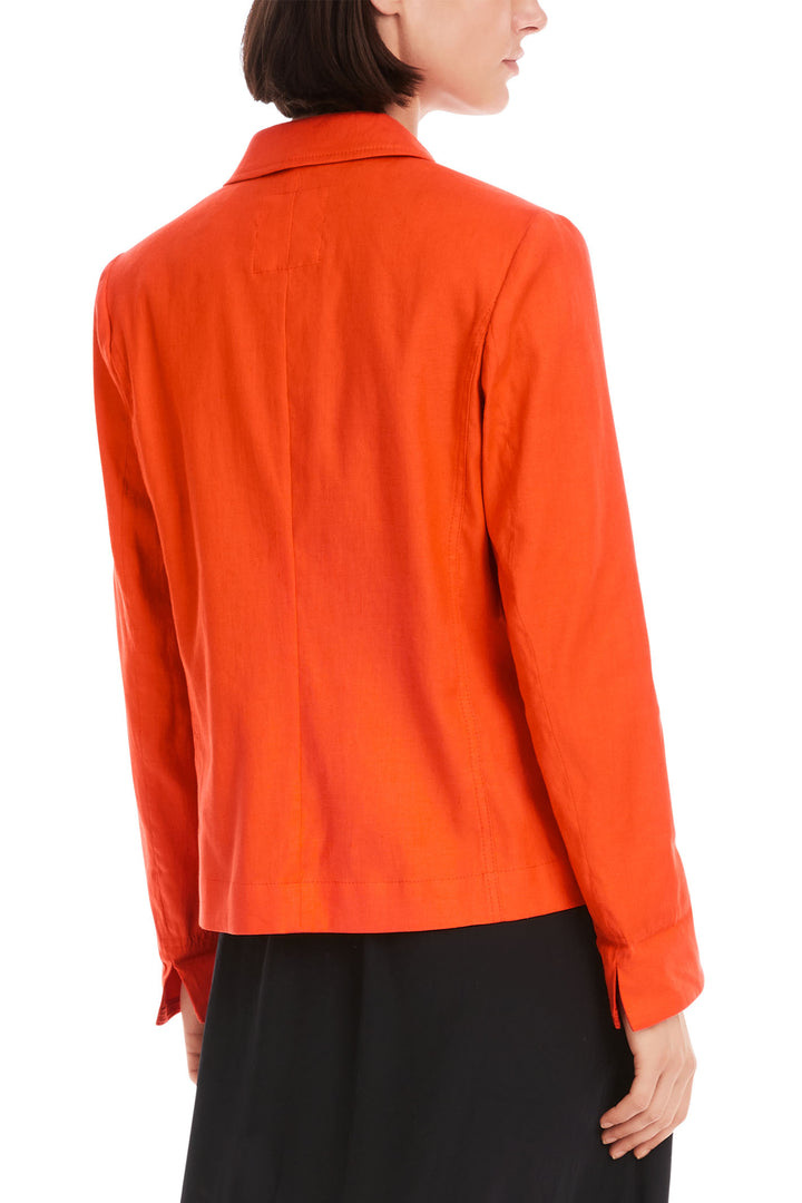 Marc Cain Sports Orange Two-Button Jacket YS 34.11 W03 483 - Olivia Grace Fashion