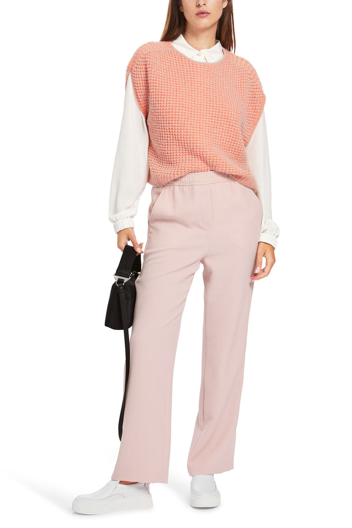 Marc Cain Sports Pull On Trousers Rosewater Pink XS 81.15 W12 168 - Olivia Grace Fashion