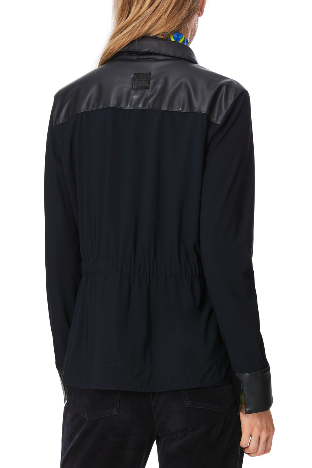 Marc Cain Sports Shirt Jacket Navy Midnight Blue XS 31.09 J29 395 - Olivia Grace Fashion