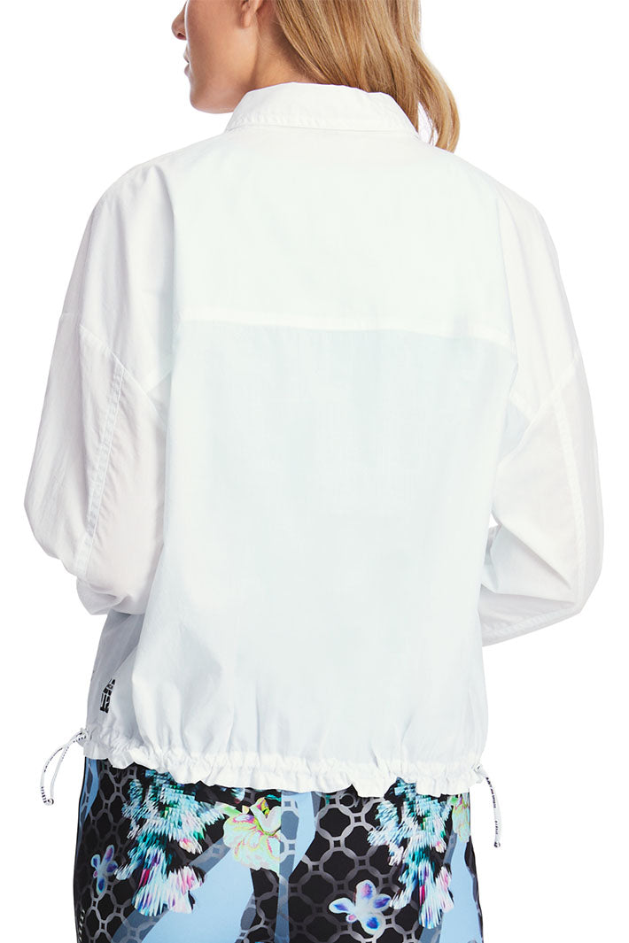 Marc Cain Sports Shirt Jacket White XS 51.02 W80 100 - Olivia Grace Fashion