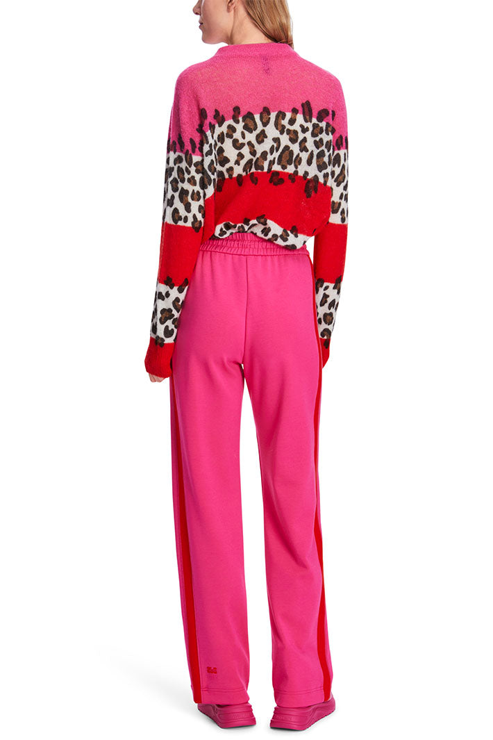 Marc Cain Sports Sweat Pants Dragon Fruit Pink XS 81.37 J06 244 - Olivia Grace Fashion