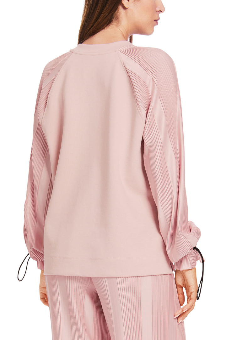 Marc Cain Sports Sweatshirt Top Rosewater Pink XS 44.01 J09 - Olivia Grace Fashion